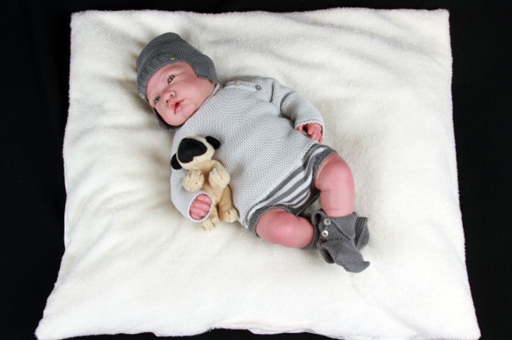 Кукла Реборн младенец Игнасио, 40 см.  